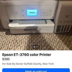 Epson ET-3760 Color Printer