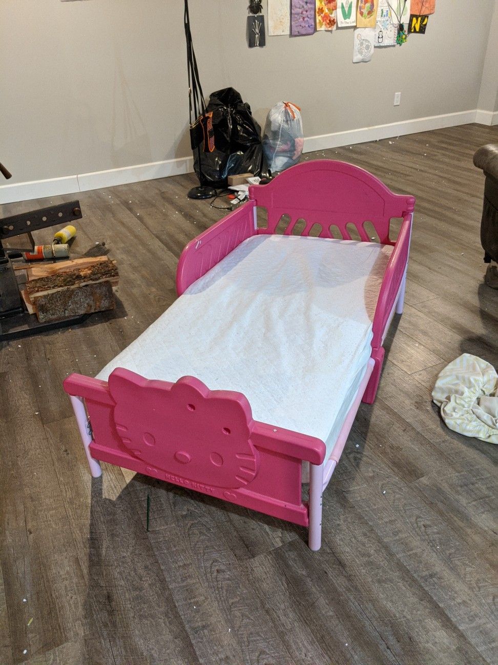 Hello Kitty toddler bed
