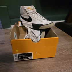 Nike Blazer Mid Pro Club Phantom/Black-Neutral Olive Mens Size 7.5 New