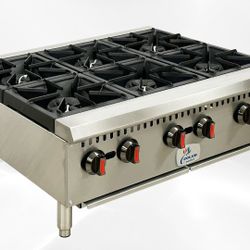 NSF 36ins Six burner hotplate CD-HP36-6