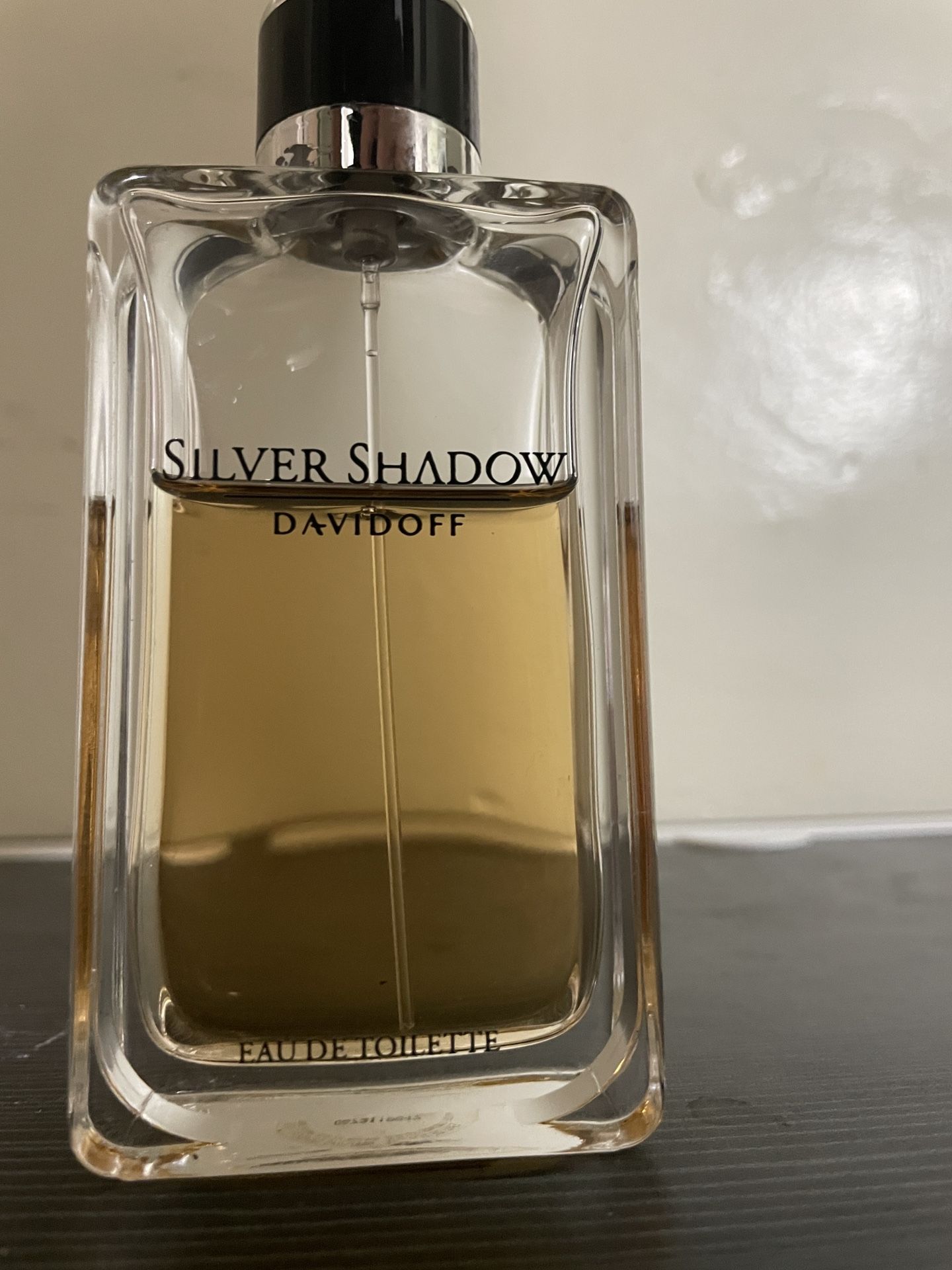 Silver Shadow by Davidoff Cologne for Men 3.4oz Eau de Toilette Spray NO BOX
