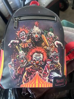 Loungefly Killer Klowns Glow-in-the-Dark Mini Backpack