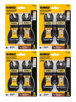Dewalt 5 pcs Multi-Tool Blades 25 Each