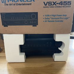 Pioneer VSX-455 Audio Video Receiver
