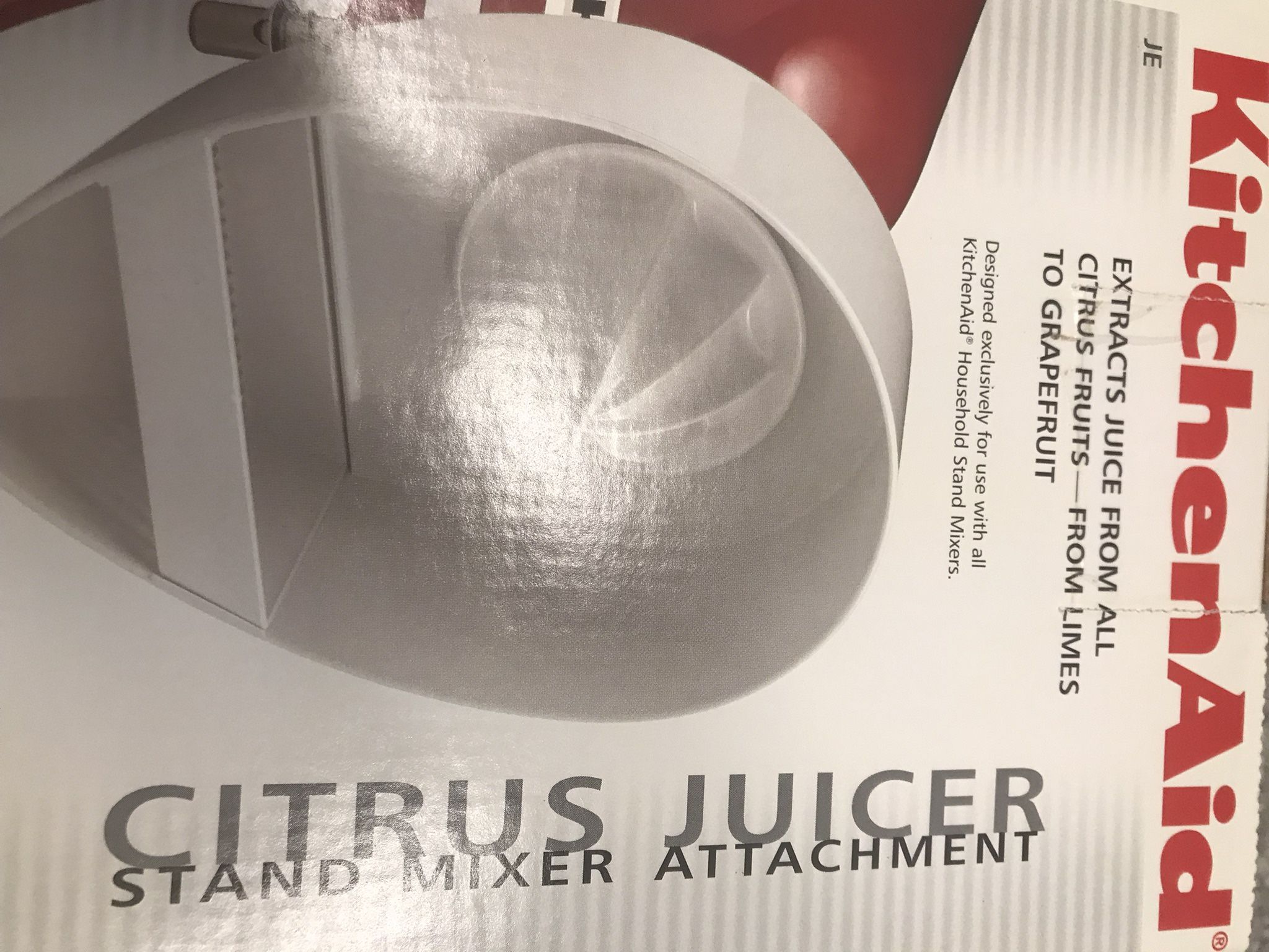 Citrus Juice Attachment For Kitchenaid Stand Mixer