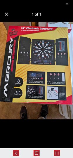 Regulation electronic dart board