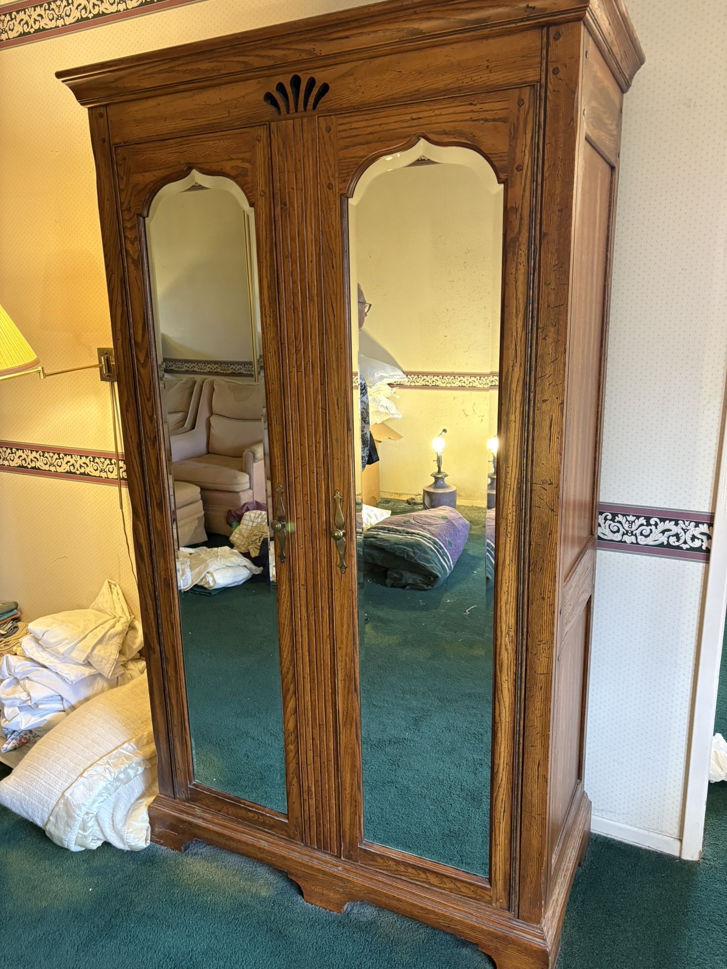 Vintage Armoire Wardrobe