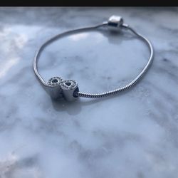 Infinity Sliver Bracelet 
