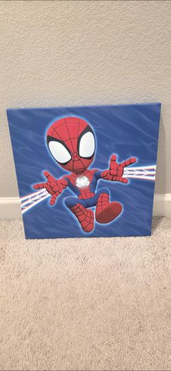 Spider-Man 18x18 Canvas Wall Art