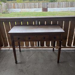 Antique Entryway Table