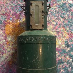 Vintage Ellisco 1 gallon Gas Service Station Test Measure,