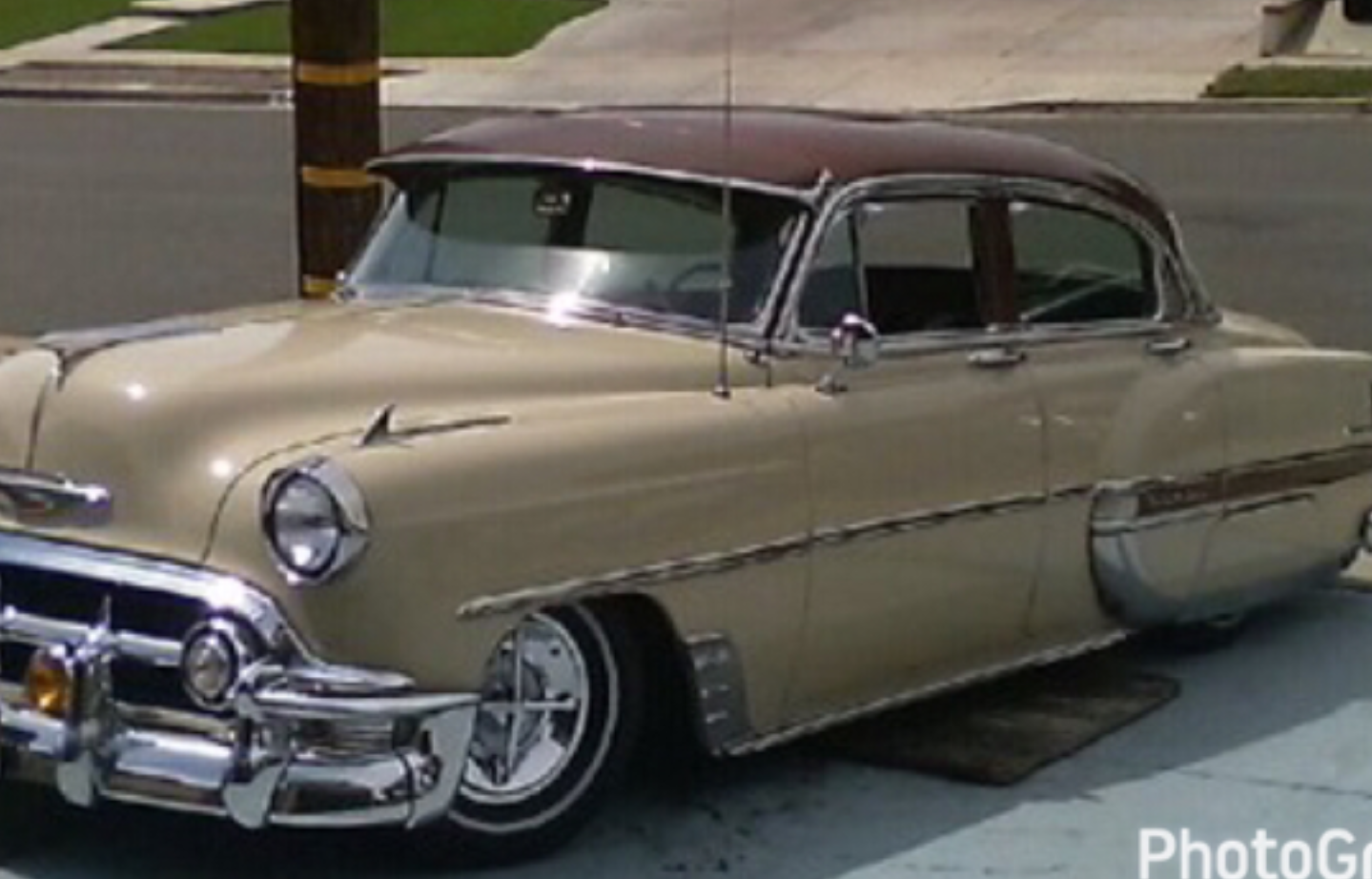 1953 Chevrolet 4 door Bel Air Lowrider Bomb