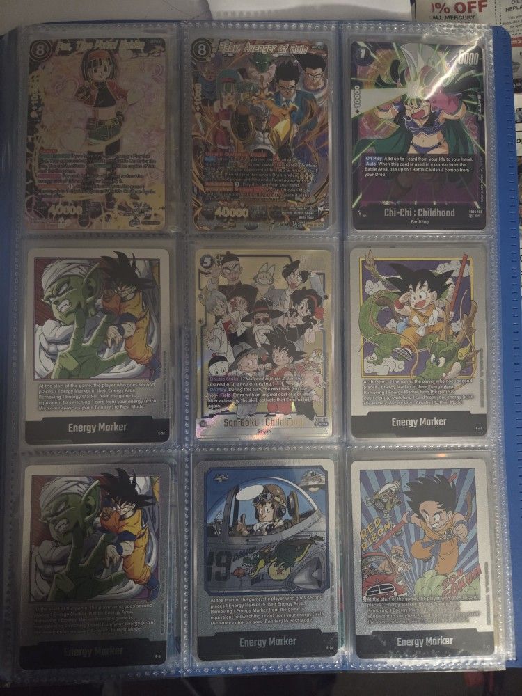 Dragon Ball TCG Lot