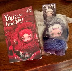 Pop Mart SKULLPANDA You Found Me! Cerberus Pendant Popmart