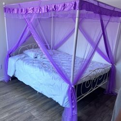 Canopy Metal Bed Frame
