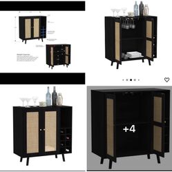 Cabinet with Wine Holder