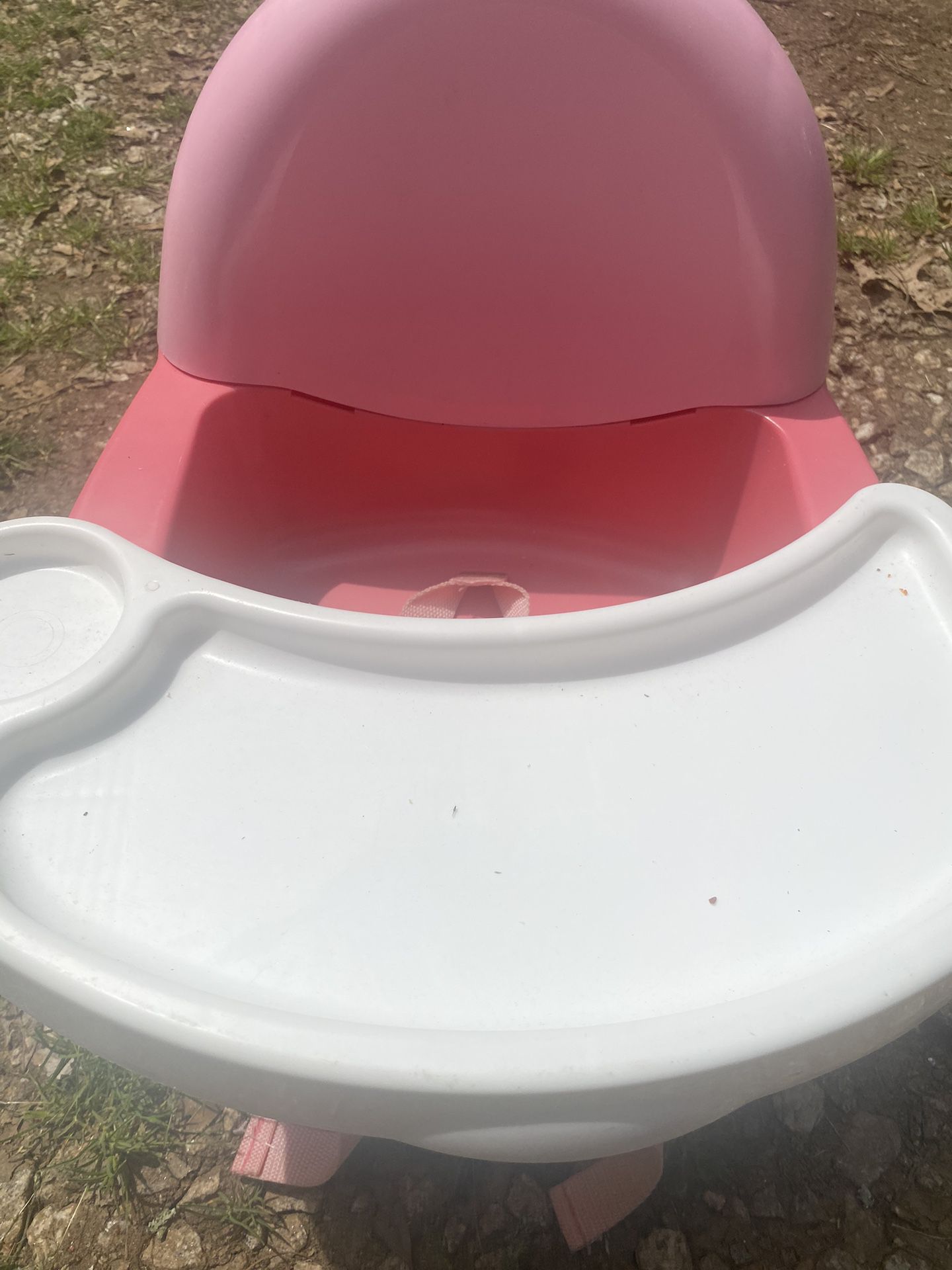 Baby girl booster seat with Tray