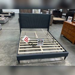 New Queen Size Bed Frame // Mattress Sold Separately