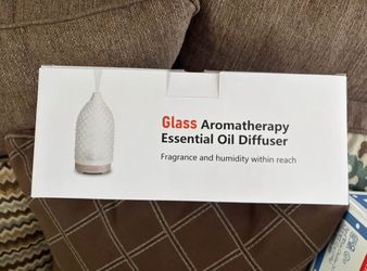 Diffuser Glass Essential Oil Aromatherapy Rose Gold