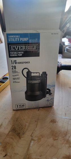 Portable water removal pump - $80