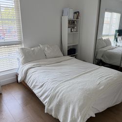 Bed Frame and mattress