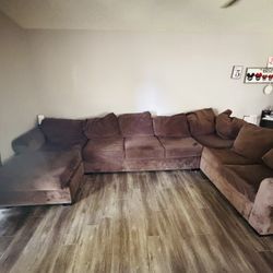 Brown Couch 