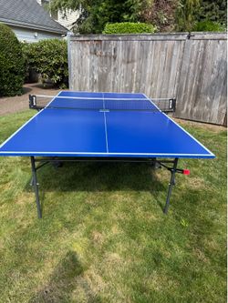 Outdoor Ping Pong Table Tennis Table  Kettler 9’x5’