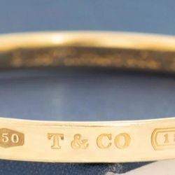 18k Tiffany Bracelet $5,000