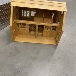 6/28/25 - Wood Barn for Toy Horses Breyer ? 