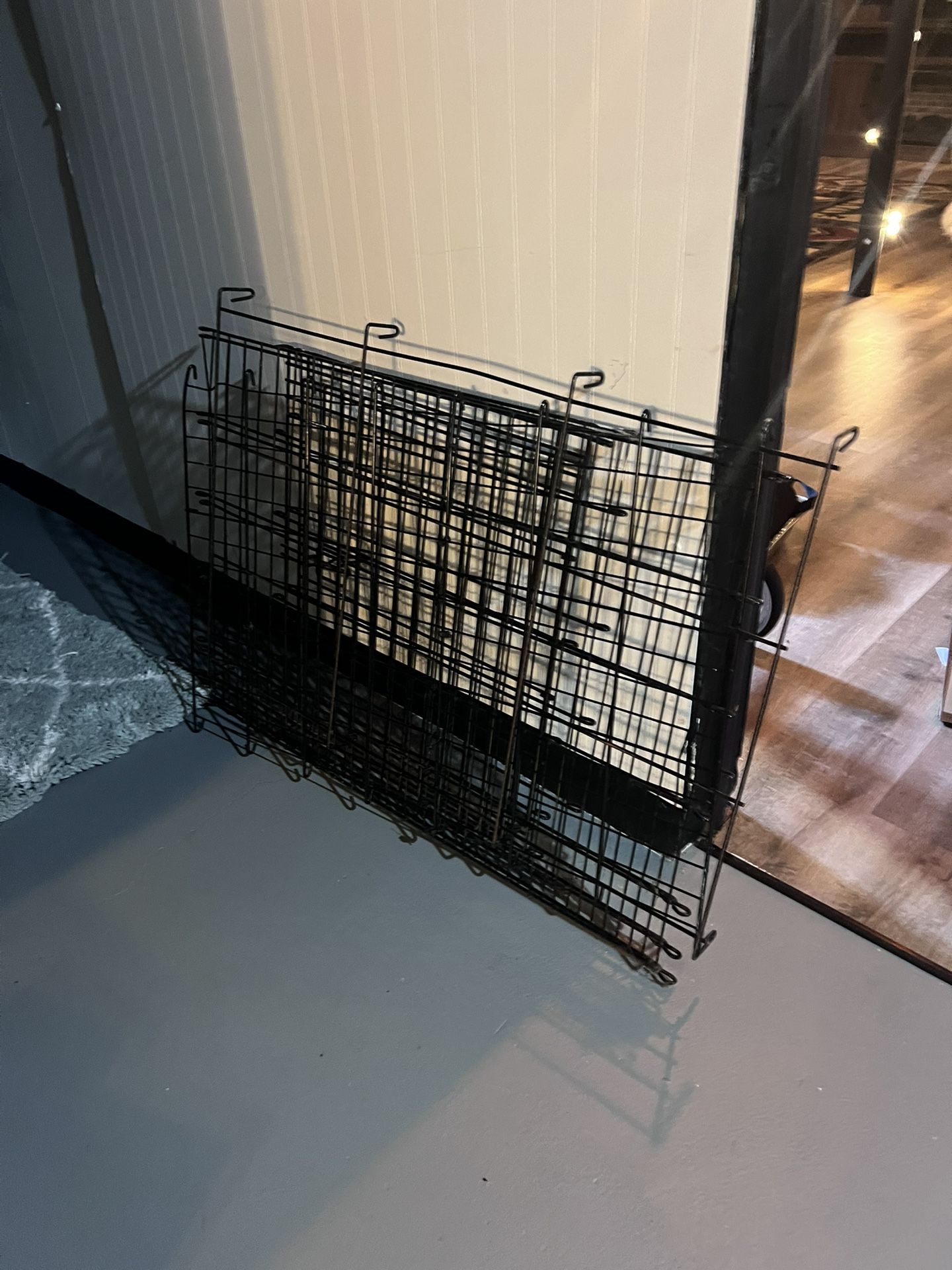 Large Dog Cage Free No Bottom Pan