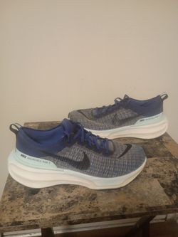 Nike ZoomX Invincible Run Flyknit 3 Astronomy Blue DR2615-404 Men's Sz 12