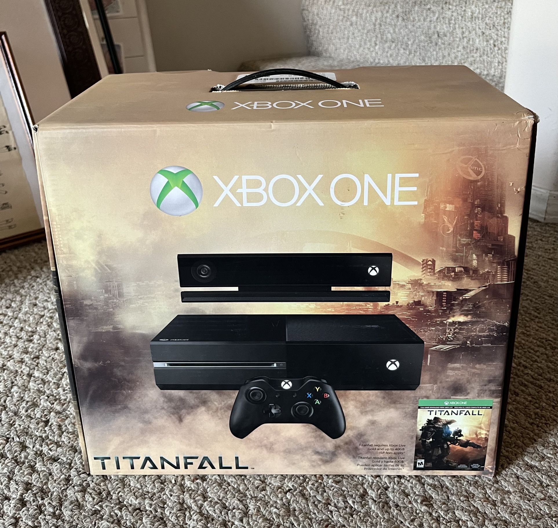 Microsoft Xbox One console with Kinect