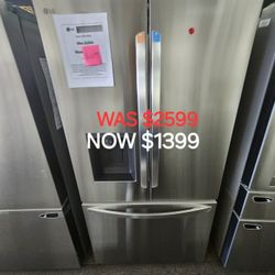 26 Cu. Ft. Smart Counter Dpeth Max French Door With Water Dispenser And ICE Maker