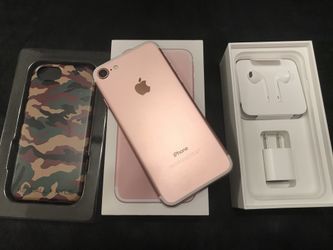 I phone 7 32gb 🌹 gold (Unlocked) T-Mobile MetroPcs Verizon Cricket 🇲🇽 Telcel