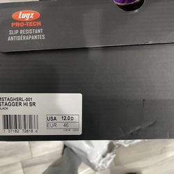 Lugs Black hightop Shoes