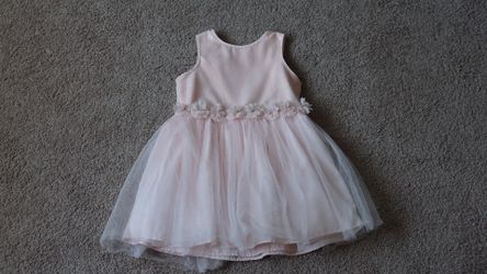 Blush Pink Toddler Dress