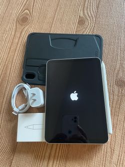 iPad Mini 6th Generation 256GB Starlight Color with Pencil And Accessories
