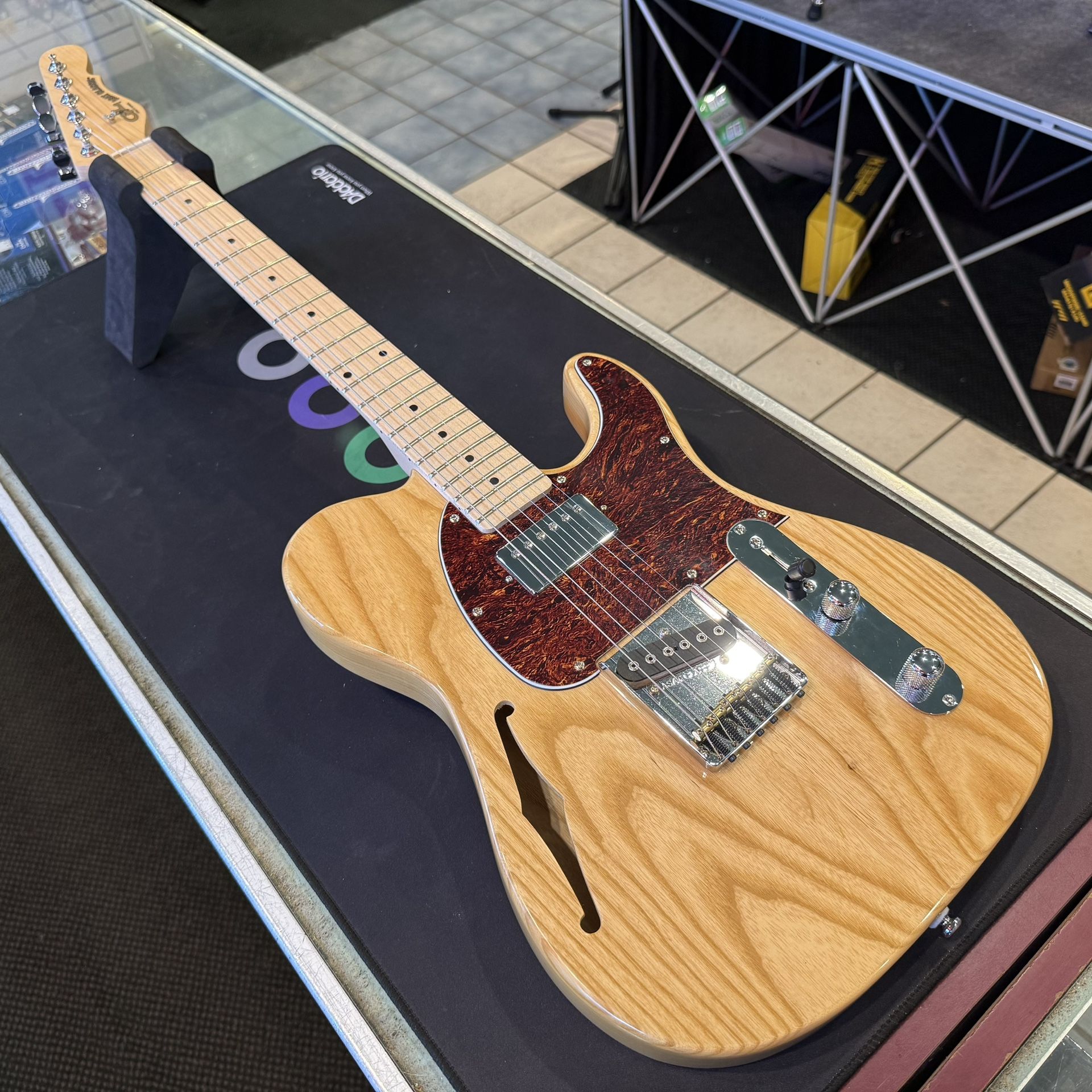 G&L ASAT Classic Bluesboy Semi-Hollow Tele Style Electric Guitar