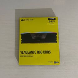 Corsair 64GB Vengeance RGB DDR5 32GB x2 6400MHz