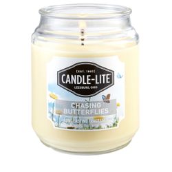 Candle-Lite Everday Chasing Butterflies Scented Candle, 18 oz. Aromathera