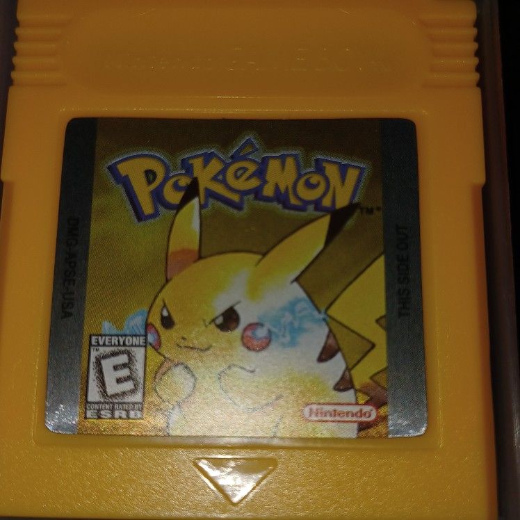 Pokemon Yellow Game Boy Game Cartridge NEW