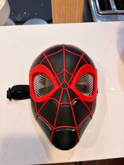 Awesome Spiderman costume with candy bucket