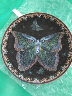 Enchanted Wings Collection, By Oleg Gavrilov. Emerald Elegance Plate.1st issue 