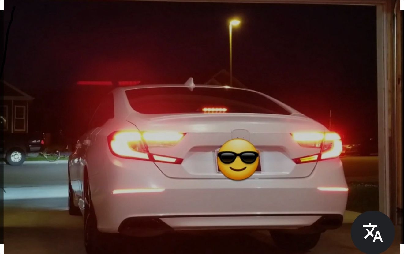 Honda Accord 2022 Touring Tail Lights