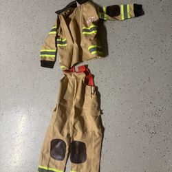 Toddler firefighter Costume 