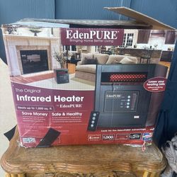 EdenPURE Gen4 A4643/RTL Quartz Infrared Portable Heater 1500 Watt No Remote