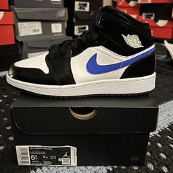 Jordan 1 Mid Racer Blue size 5.5Y