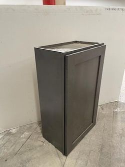 21x36 Light Charcoal Wall Cabinet