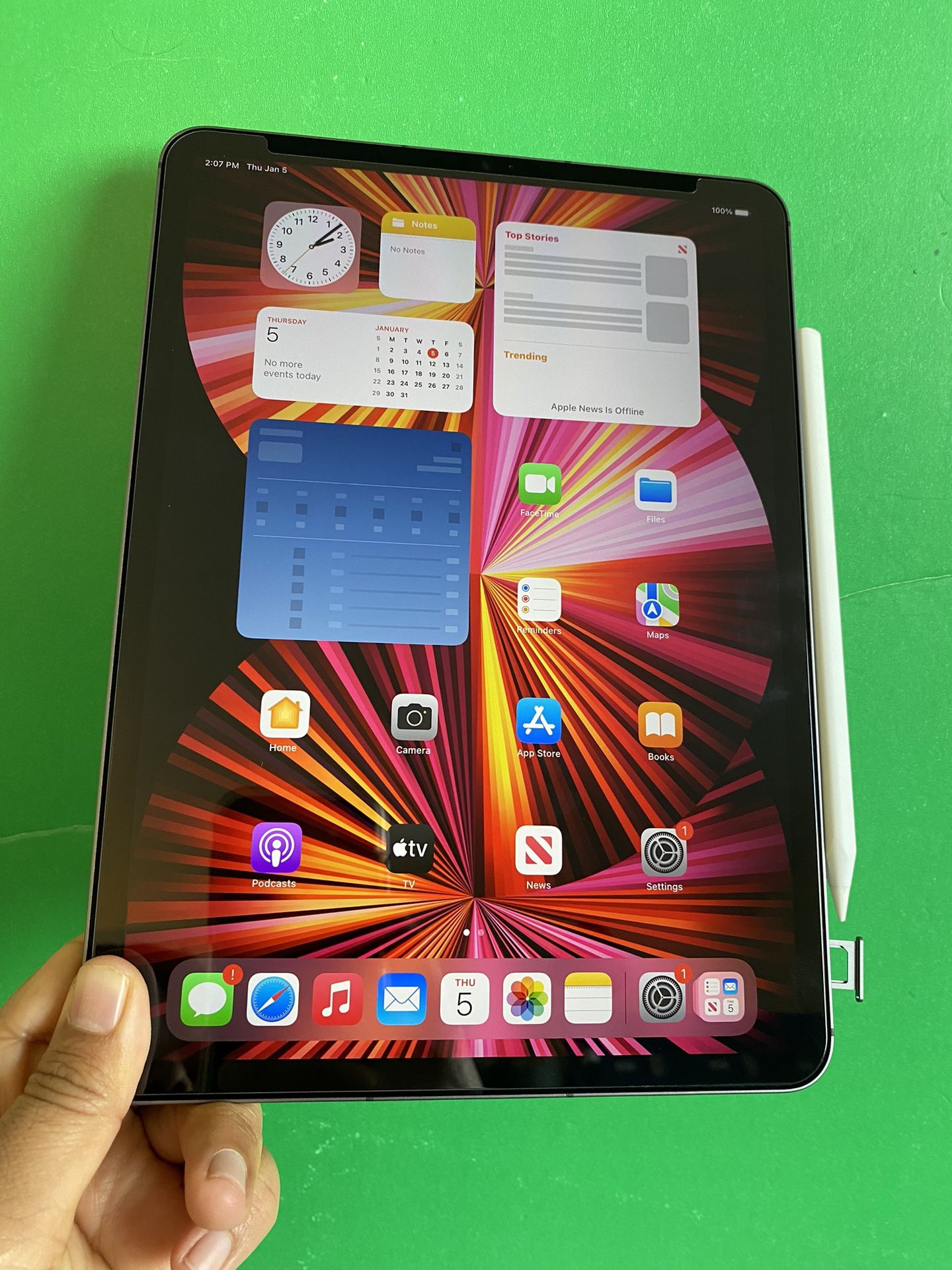 256GB Apple IPad Pro 11” 3rd Generation (2021 model / M1 chip 