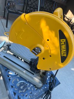 DeWalt Chop Saw Semi New